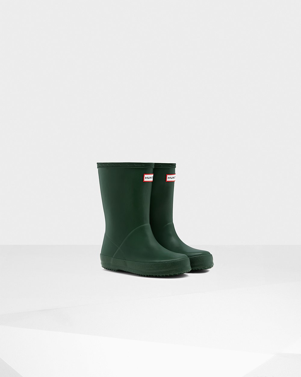 Kids Hunter Original First Classic | Rain Boots Green | NZ-23697-JWTY